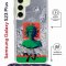 Чехол-накладка Samsung Galaxy S23 Plus (638526) Kruche PRINT Jellyfish Green