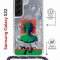 Чехол-накладка Samsung Galaxy S22 (638524) Kruche PRINT Jellyfish Green