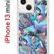 Чехол-накладка Apple iPhone 13 mini (606541) Kruche PRINT Plastic Fantastic