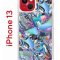 Чехол-накладка Apple iPhone 13 (606542) Kruche PRINT Plastic Fantastic