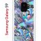 Чехол-накладка Samsung Galaxy S9  (580669) Kruche PRINT Plastic Fantastic