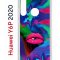 Чехол-накладка Huawei Y6p 2020 (588946) Kruche PRINT Poison Lips