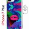 Чехол-накладка Apple iPhone 7 Plus (626141) Kruche PRINT Poison Lips
