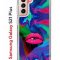 Чехол-накладка Samsung Galaxy S21 Plus (594681) Kruche PRINT Poison Lips