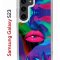 Чехол-накладка Samsung Galaxy S23 (638518) Kruche PRINT Poison Lips