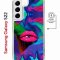 Чехол-накладка Samsung Galaxy S22 (638522) Kruche PRINT Poison Lips