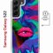 Чехол-накладка Samsung Galaxy S22 (638522) Kruche PRINT Poison Lips