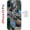 Чехол-накладка Apple iPhone 12 Pro (610612) Kruche PRINT Опал Малахит Дерево