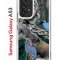 Чехол-накладка Samsung Galaxy A53 5G (630894) Kruche PRINT Опал Малахит Дерево