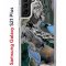 Чехол-накладка Samsung Galaxy S21 Plus (594681) Kruche PRINT Опал Малахит Дерево
