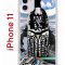 Чехол-накладка Apple iPhone 11 (580676) Kruche PRINT Черное Море