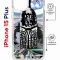 Чехол-накладка Apple iPhone 15 Plus (641579) Kruche PRINT Черное Море