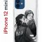 Чехол-накладка Apple iPhone 12 mini (588924) Kruche PRINT F63.9