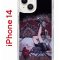 Чехол-накладка Apple iPhone 14  (625957) Kruche PRINT Ковер