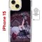 Чехол-накладка Apple iPhone 15 (641584) Kruche PRINT Ковер
