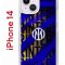 Чехол-накладка Apple iPhone 14  (625957) Kruche PRINT Интер - Fans