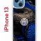 Чехол-накладка Apple iPhone 13 (606542) Kruche PRINT Интер - Snake