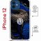 Чехол-накладка Apple iPhone 12  (598927) Kruche PRINT Интер - Snake