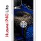Чехол-накладка Huawei P40 Lite  (588940) Kruche PRINT Интер - Snake