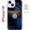 Чехол-накладка Apple iPhone 14  (625959) Kruche PRINT Интер - Snake