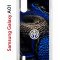 Чехол-накладка Samsung Galaxy A01/A015 (583858) Kruche PRINT Интер - Snake