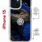 Чехол-накладка Apple iPhone 15 (641581) Kruche PRINT Интер - Snake