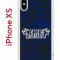 Чехол-накладка Apple iPhone X (580677) Kruche PRINT Благолепие Синее