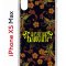 Чехол-накладка Apple iPhone XS Max (580655) Kruche PRINT Благолепие Черное