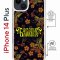 Чехол-накладка Apple iPhone 14 Plus (625962) Kruche PRINT Благолепие Черное