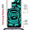 Чехол-накладка Samsung Galaxy S22 (638524) Kruche PRINT Кусаю за бочок - Темный