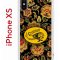 Чехол-накладка Apple iPhone X (580677) Kruche PRINT Сударыня Темная