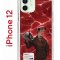 Чехол-накладка iPhone 12/12 Pro Kruche Print Ганнибал 