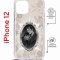 Чехол-накладка Apple iPhone 12  (598927) Kruche PRINT Портрет Ганнибала и Уилла
