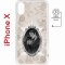 Чехол-накладка Apple iPhone X (598892) Kruche PRINT Портрет Ганнибала и Уилла