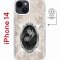 Чехол-накладка Apple iPhone 14  (625959) Kruche PRINT Портрет Ганнибала и Уилла