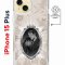 Чехол-накладка Apple iPhone 15 Plus (641583) Kruche PRINT Портрет Ганнибала и Уилла