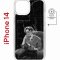 Чехол-накладка Apple iPhone 14  (625959) Kruche PRINT Уилл Грэм