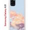 Чехол-накладка Samsung Galaxy A31 (587679) Kruche PRINT Dafna_Cloud cat