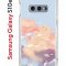 Чехол-накладка Samsung Galaxy S10e (580660) Kruche PRINT Dafna_Cloud cat
