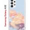 Чехол-накладка Samsung Galaxy A32 4G (598888) Kruche PRINT Dafna_Cloud cat