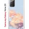 Чехол-накладка Samsung Galaxy Note 20 (588938) Kruche PRINT Dafna_Cloud cat