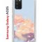 Чехол-накладка Samsung Galaxy A02s (594636) Kruche PRINT Dafna_Cloud cat