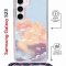 Чехол-накладка Samsung Galaxy S23 (638523) Kruche PRINT Dafna_Cloud cat