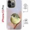 Чехол-накладка Apple iPhone 13 Pro (610630) Kruche PRINT Dafna_Little bird