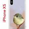 Чехол-накладка Apple iPhone X (580677) Kruche PRINT Dafna_Little bird