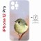 Чехол-накладка Apple iPhone 12 Pro (610612) Kruche PRINT Dafna_Little bird