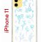 Чехол-накладка Apple iPhone 11 (580676) Kruche PRINT Dafna_Spring flowers (в цвете)