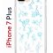 Чехол-накладка Apple iPhone 7 Plus (580664) Kruche PRINT Dafna_Spring flowers (в цвете)