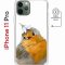 Чехол-накладка Apple iPhone 11 Pro (598891) Kruche PRINT Dafna_Sweetie bird