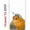 Чехол-накладка Huawei Y6 2019 (580675) Kruche PRINT Dafna_Sweetie bird